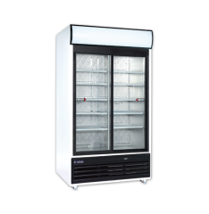 USS 1100 DSCL (Dikey Çift Sürgü Kapaklı Şişe Soğutucu)